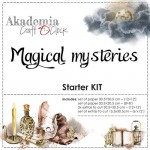 Paper Kit Magical Mysteries (250 gsm: 6 double & 2 one-sided 30,5x30,5cm 6 double-sided 15,5x30,5cm; 190 gsm: 3x6 double-sided 20,3x20,3cm)
