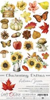 Charming Extras Set - Autumn, 15,5x30,5cm (12 sheets, 6 designs: 2xeach sheet, 250g + bonus design on the cover)