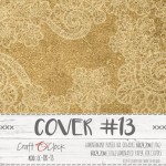 Cover 13, 60x24,2cm, laminated paper 170 gsm, matte finish (for albums max 20x20cm)