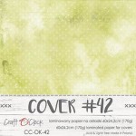 Cover 42, Summer Flowers, 60x24,2cm, laminated paper 170 gsm, matte finish (for albums max 20x20cm)