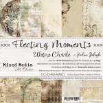 Paper Collection Set 20,3x20,3cm Fleeting Moments, Mixed Media, 250 gsm (clr 20)