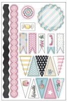 the Sweet Life, Washi Banners, Stickers (clr 70)