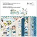 Paper Pad Sunny Love - Elements and Basic, 20,3x20,3cm, 250 gsm (18 sheets, 12 designs, 3x6 double-sided sheets + bonus design on the cover)