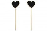 Set of Chalkboard Hearts (Lollipop Style) (6.5*5.5*22cm) (2 Piece Set)