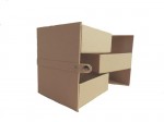 Papier-Mache Box (10x10x12cm)