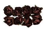 Paper Flowers – Rose – Brown (8 Pieces Per Pack) (clr 70)