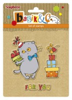 Basik's New Adventure Set of stamps (10.5*10.5cm) - Basik's Party 1 (clr 70)