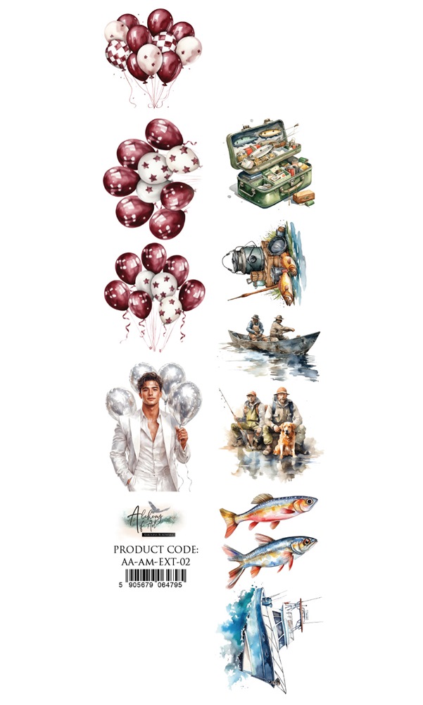 Paper 30x5 cm – Adventure Men 02