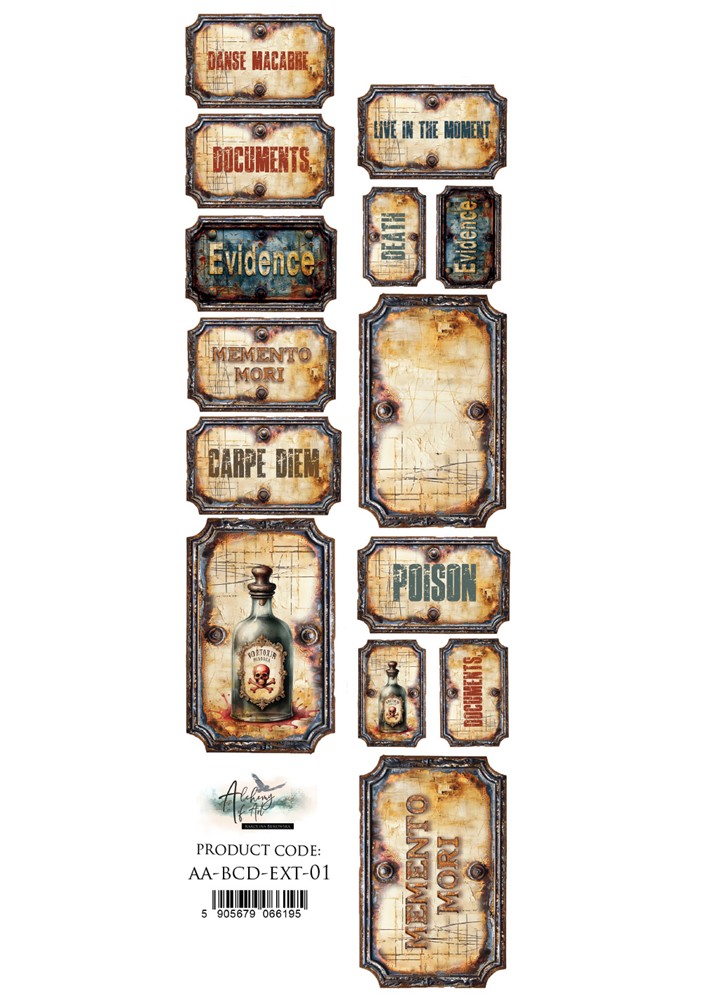 Paper 30x5 cm – Behind Closed Doors 01