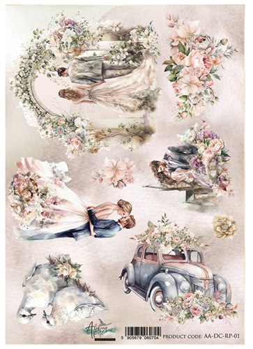 Rice paper 1, Dreamcatcher, A4 (21x29,7cm) 25-30g