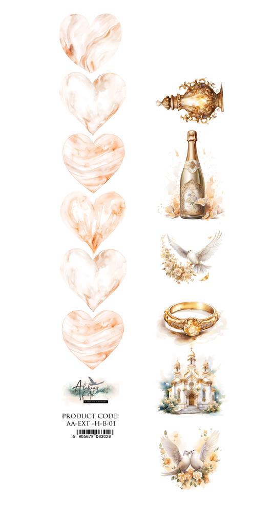 Paper 30x5 cm – Heartbeat 01