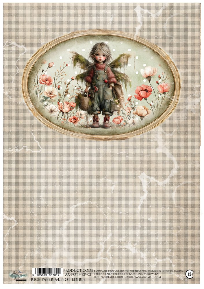 Rice paper 2, Friends of the Forest, A4 (21x29,7cm) 25-30g