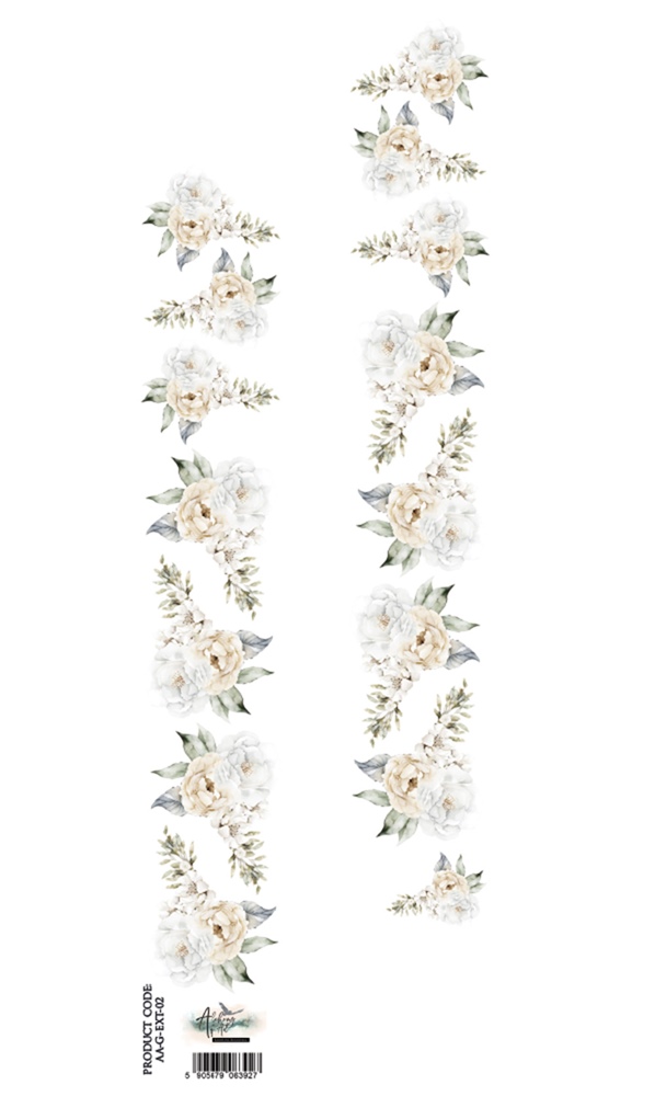 Paper 30x5 cm – Gentleness 02, mirror print