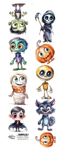 Paper 30x5 cm – Gold Autumn - Trick or Treat 12