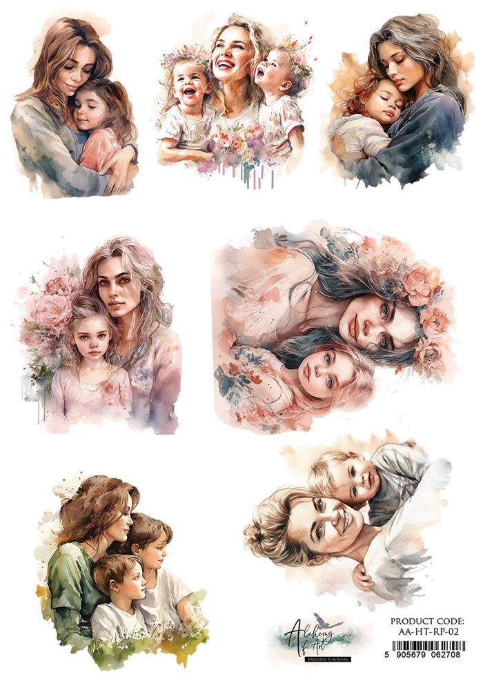 Rice paper 2, Happy Time, A4 (21x29,7cm) 25-30g Rice paper 2, Happy Time, A4 (21x29,7cm) 25-30g