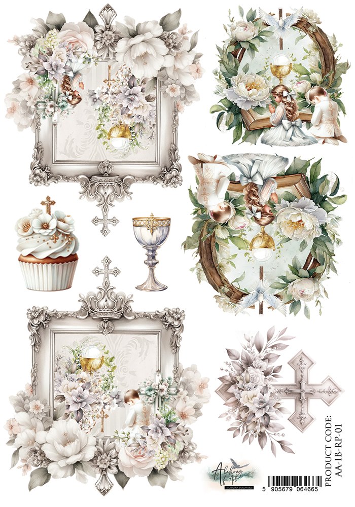 Rice paper 1, I believe, A4 (21x29,7cm) 25-30g