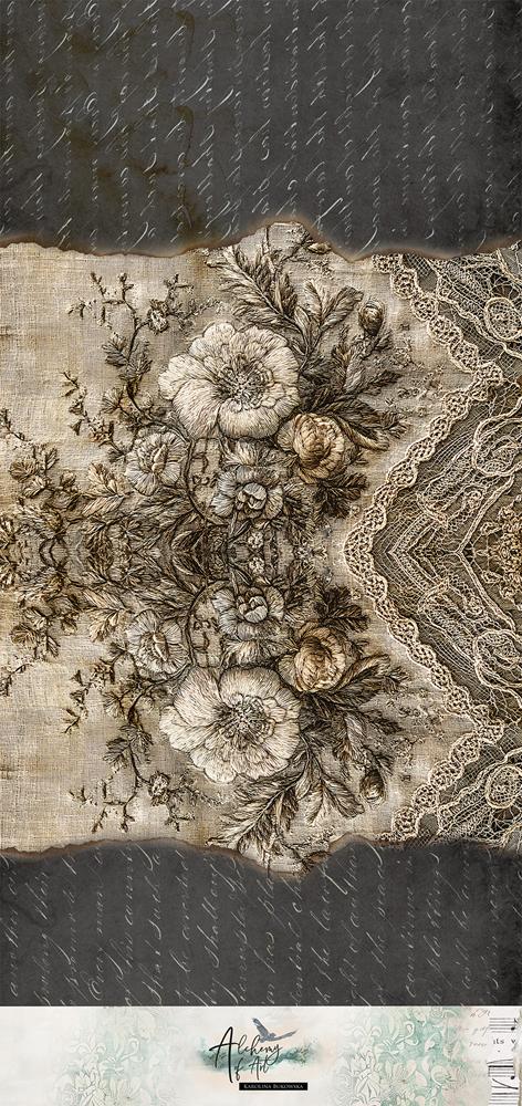 Fabric cover In Silence 70x33 cm (waterproof, synthetic, +/-2mm)