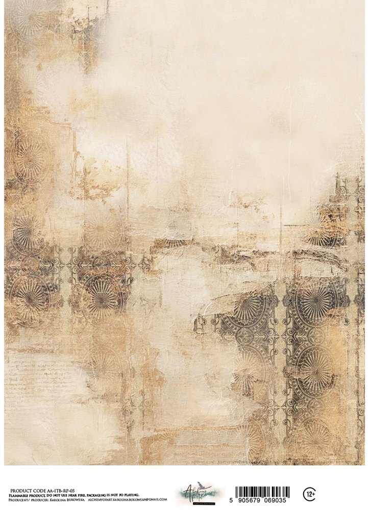 Rice paper 5, In the Library, A4 (21x29,7cm) 25-30g Rice paper 5, In the Library, A4 (21x29,7cm) 25-30g