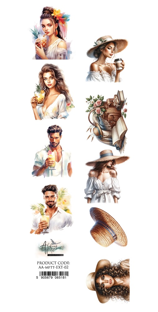 Paper 30x5 cm – Memories from the Trip 02