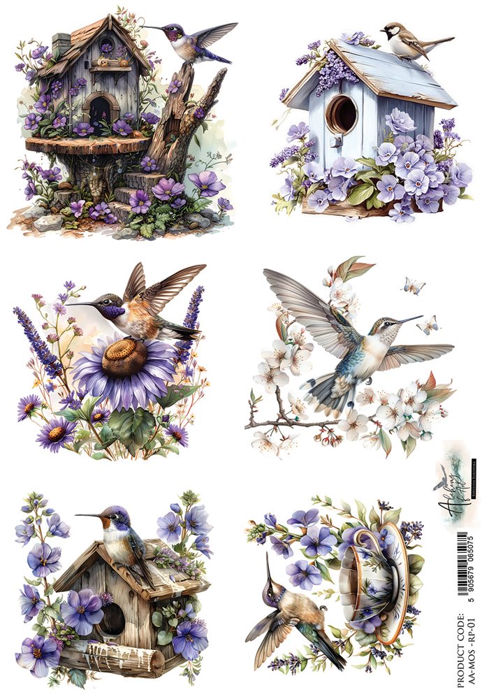 Rice paper 1, Memory of Spring, A4 (21x29,7cm) 25-30g