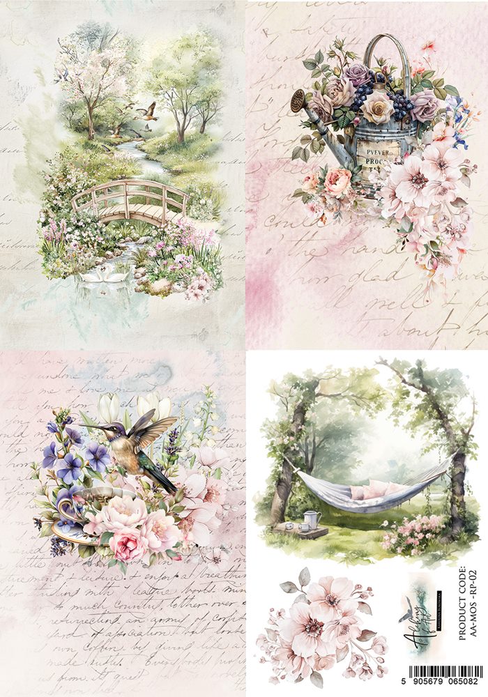 Rice paper 2, Memory of Spring, A4 (21x29,7cm) 25-30g