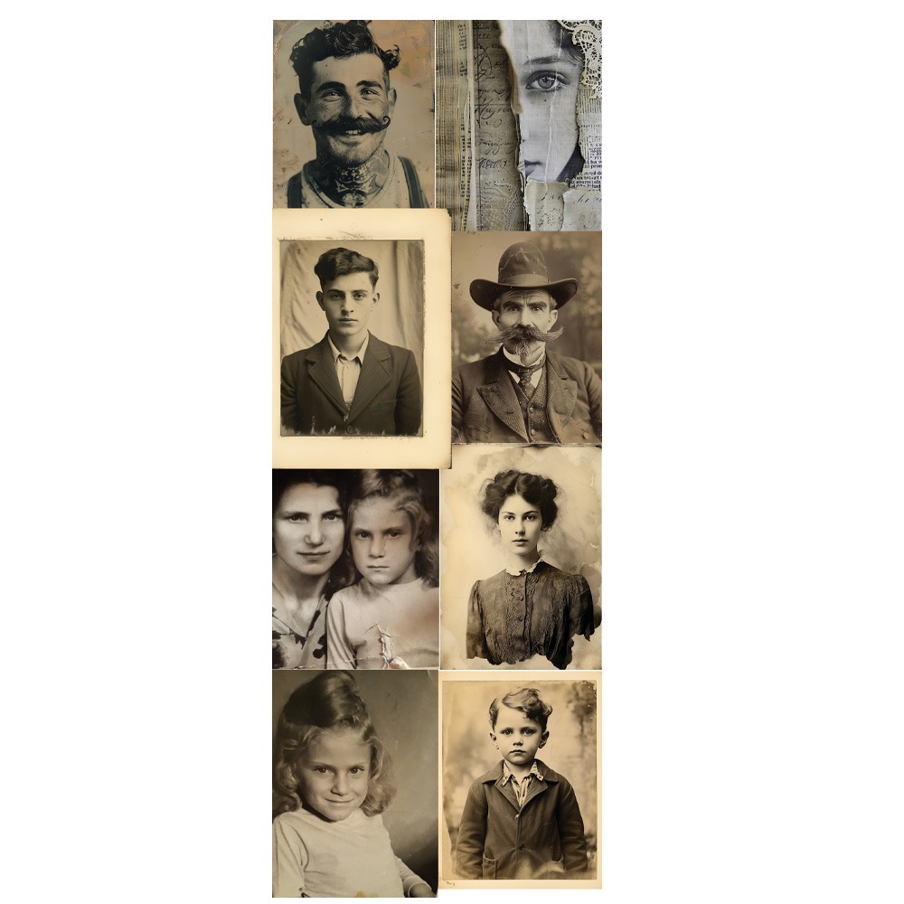 Fabric photo 2, Art, (1 sheet 12x32cm)