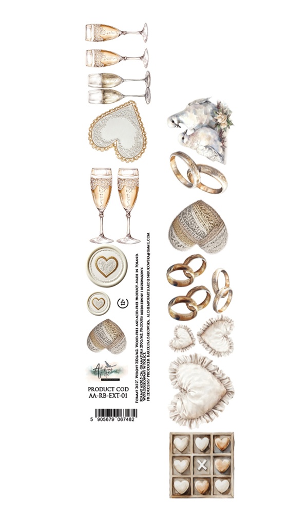 Paper 30x5 cm – Romantic Boho 01