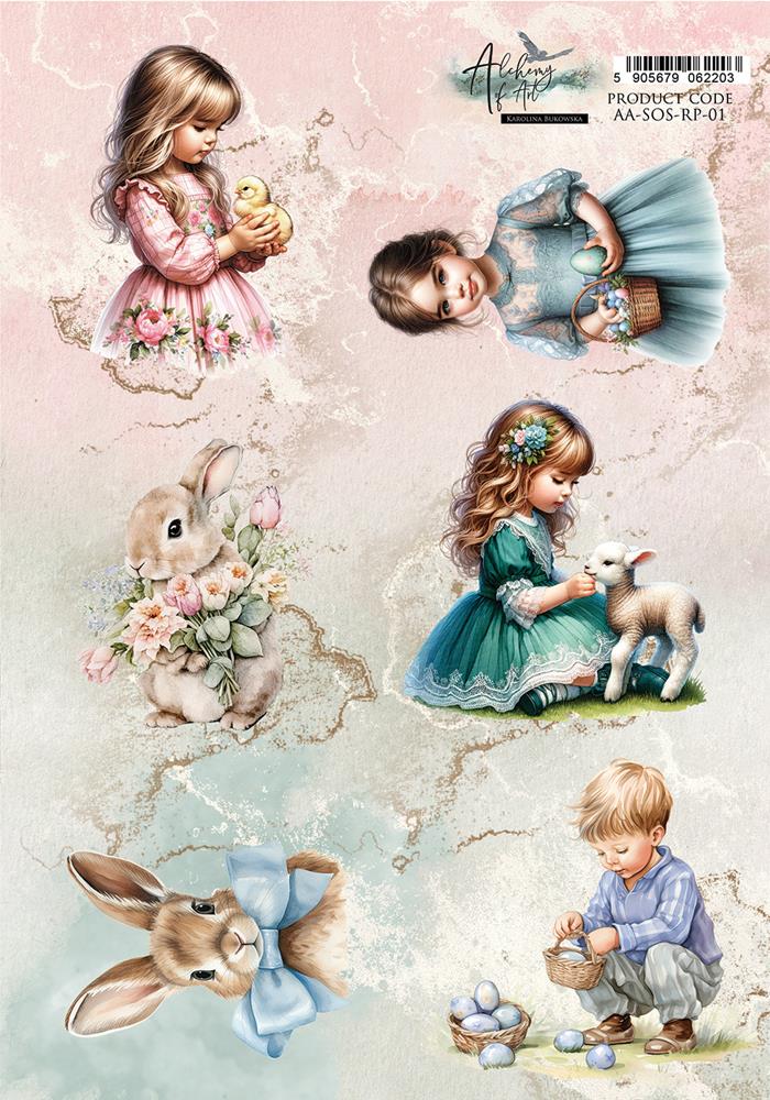 Rice paper 1, Soul of Spring, A4 (21x29,7cm) 25-30g