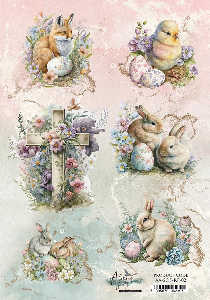 Rice paper 2, Soul of Spring, A4 (21x29,7cm) 25-30g