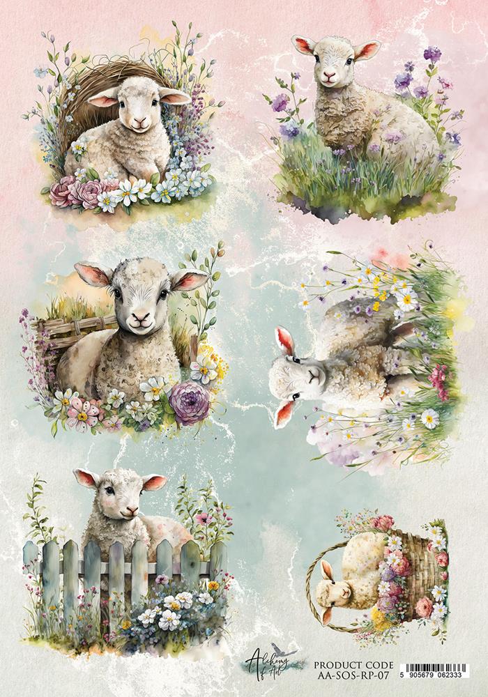 Rice paper 7, Soul of Spring, A4 (21x29,7cm) 25-30g