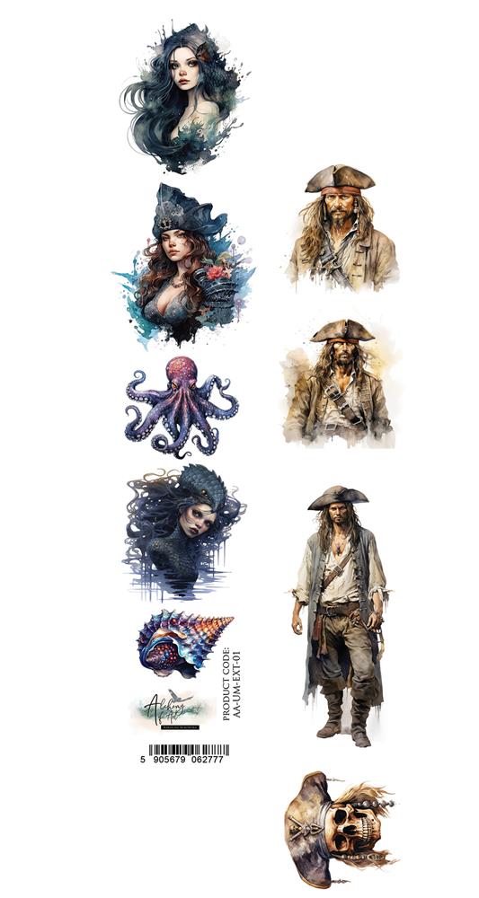 Paper 30x5 cm – Underwater World 01