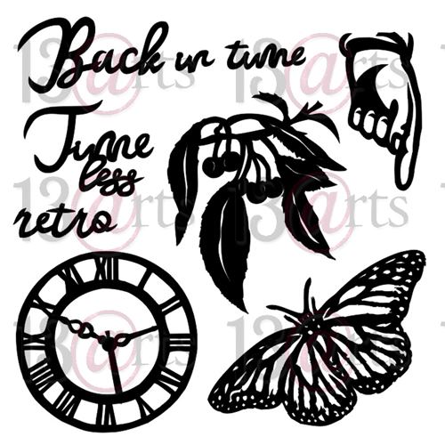 Chipboard Back in Time, 6