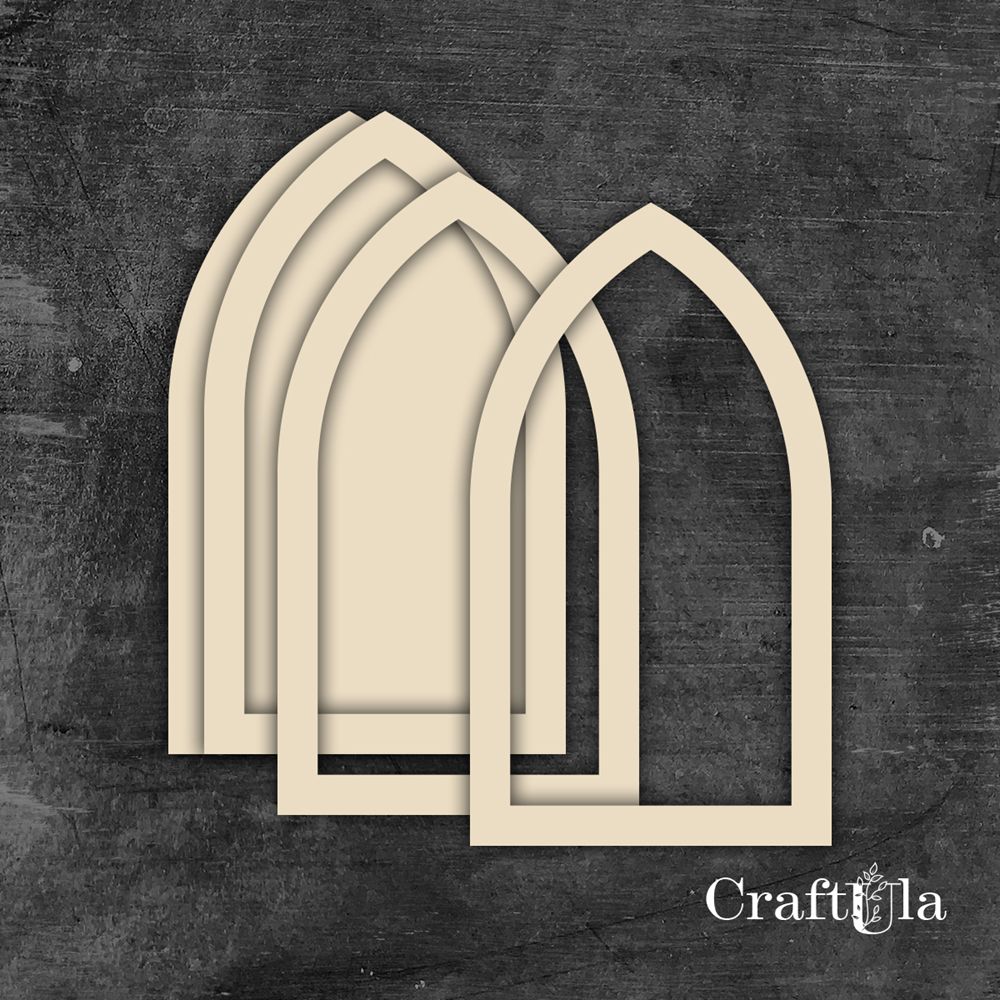 Chipboard Shaker 0457 (approx. 10x5x0,15cm)