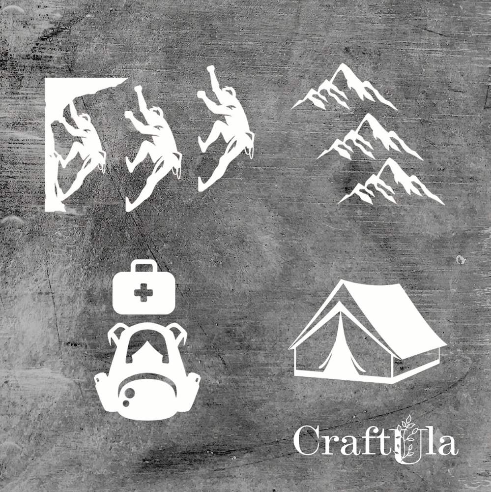 Set of Chipboard Climber (from 8,5x5 to 6x2x0,15cm) Set of Chipboard Climber (from 8,5x5 to 6x2x0,15cm)