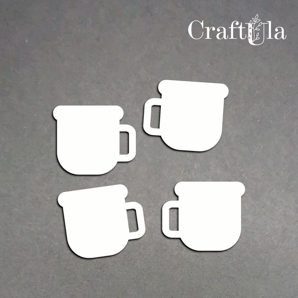 Set of Chipboard Cups (9 pcs, 3,5x3x0,15cm) Set of Chipboard Cups (9 pcs, 3,5x3x0,15cm)