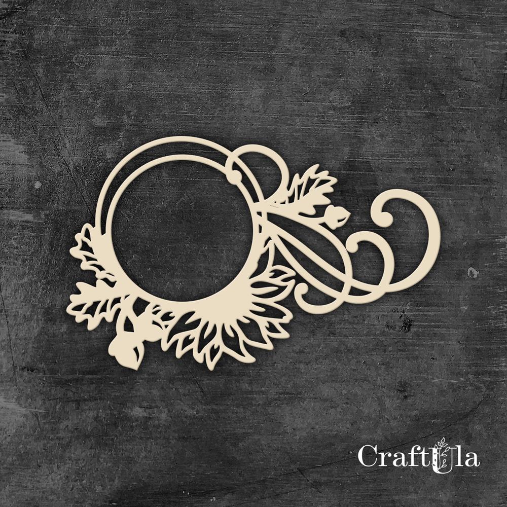 Chipboard Border 1175 (approx. 12x7,5x0,15cm)