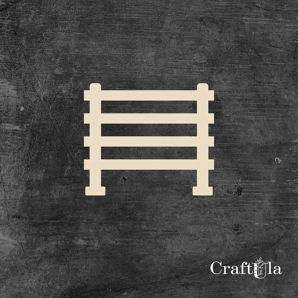 Set of Chipboard Hurdles 2418 (2 pcs, 7x4x0,15cm each)
