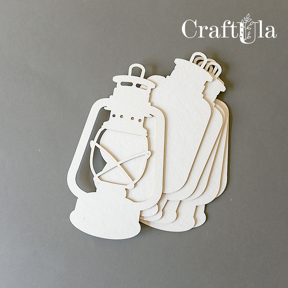 Chipboard album base Lantern Small (cover + 5 pages 15x15x0,15cm)