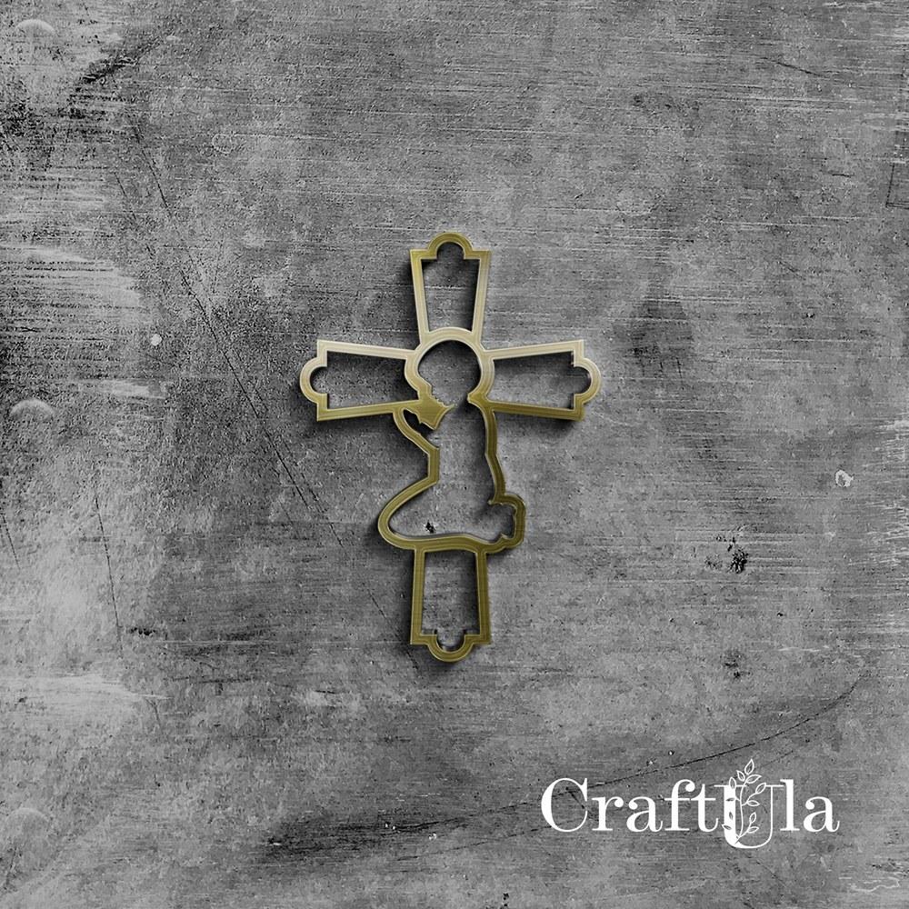Mirrored gold plexiglass Holy Cross 64 (2 pcs, 5x7cm) Mirrored gold plexiglass Holy Cross 64 (2 pcs, 5x7cm)