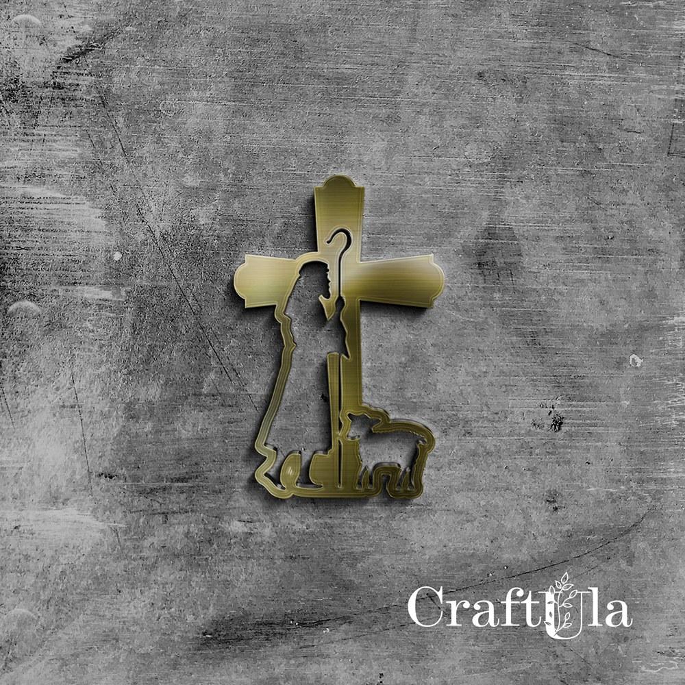 Mirrored gold plexiglass Holy Cross 67 (2 pcs, 5x7cm) Mirrored gold plexiglass Holy Cross 67 (2 pcs, 5x7cm)