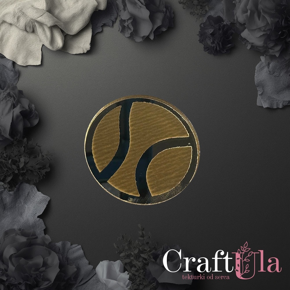 Mirrored gold plexiglass Tennis Ball Ball (2 pcs, 5x5cm) Mirrored gold plexiglass Tennis Ball Ball (2 pcs, 5x5cm)