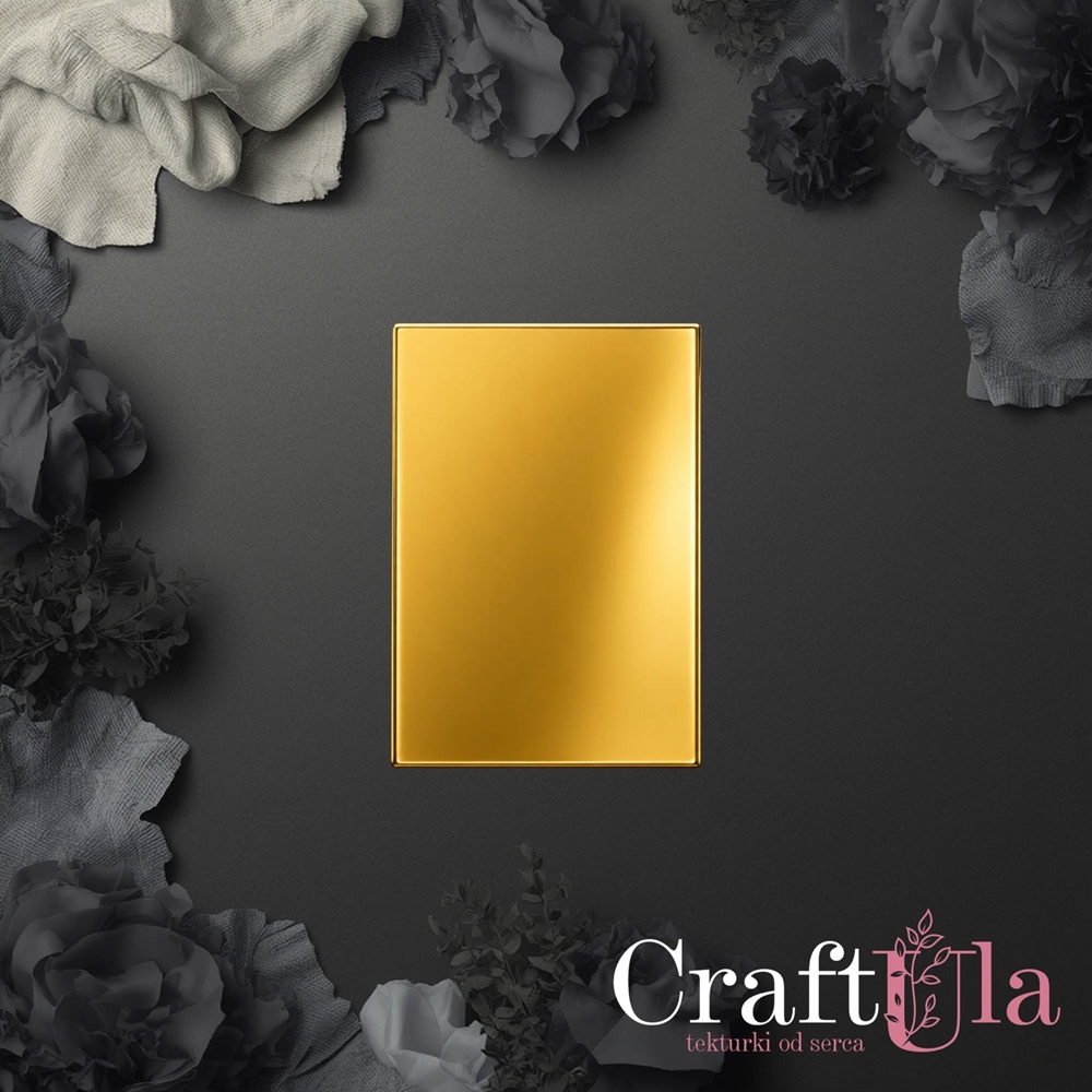 Mirrored gold plexiglass mini card base – Rectangle (2 pcs, 7,5x5,5cm) Mirrored gold plexiglass mini card base – Rectangle (2 pcs, 7,5x5,5cm)