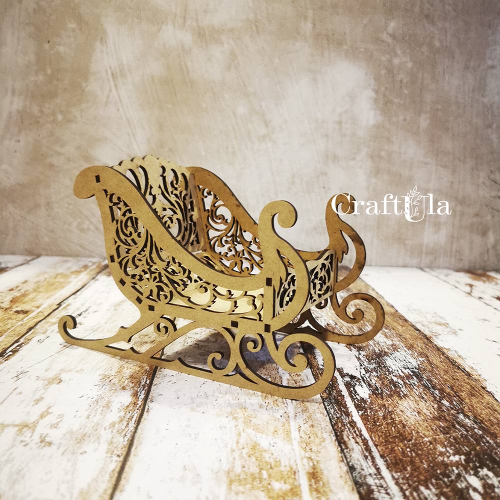HDF Sleigh 362 (height around 18 cm, width 11cm)