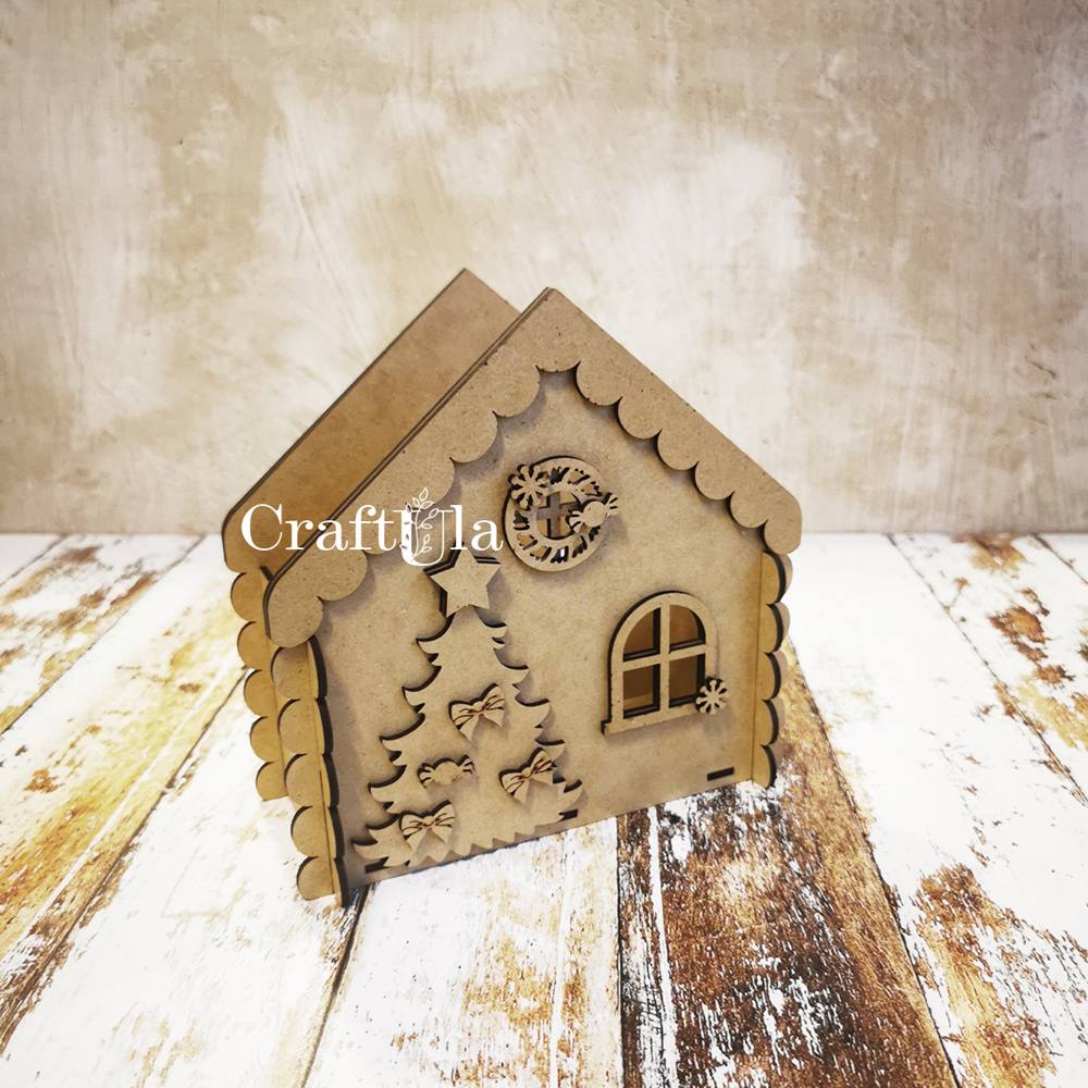 HDF House 366 (height around 20 cm, width 20cm)