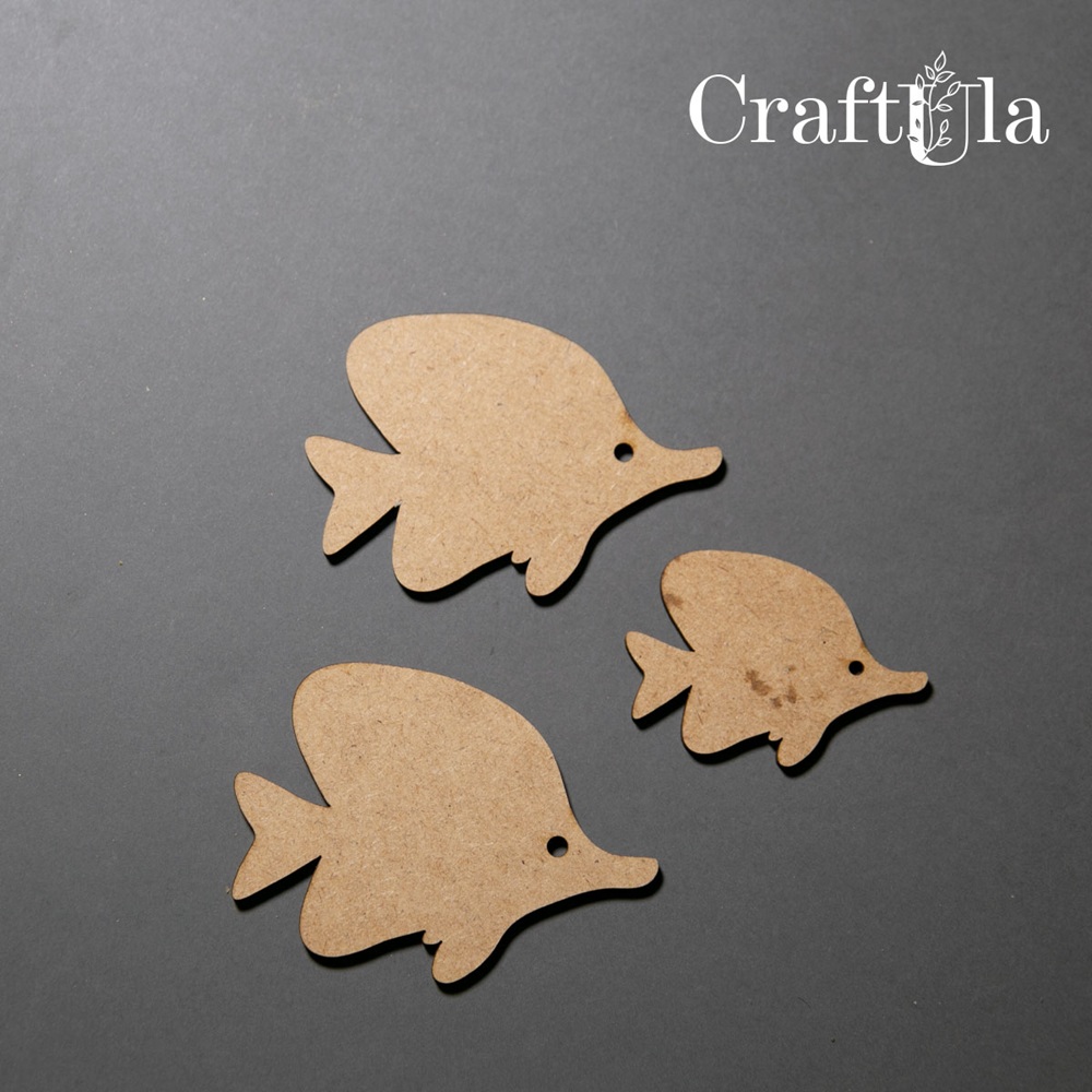 Mini HDF Fish (3 pcs, 8-4cx0,3cm)