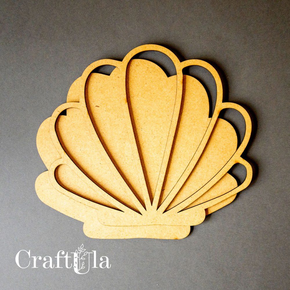 HDF Seashell 2. 2 layers (25x0,3cm)