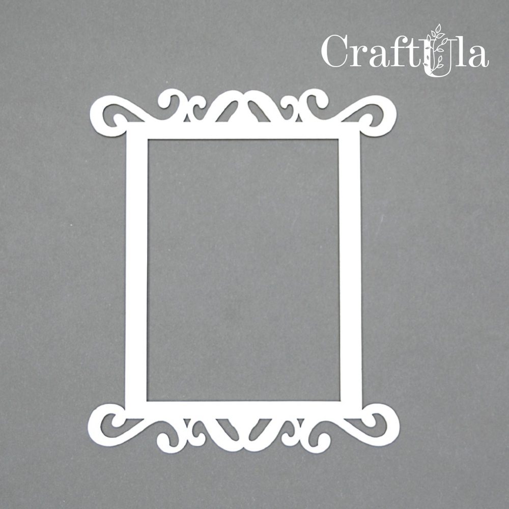 Chipboard Frame 0013L (approx. 14x12x0,15cm)
