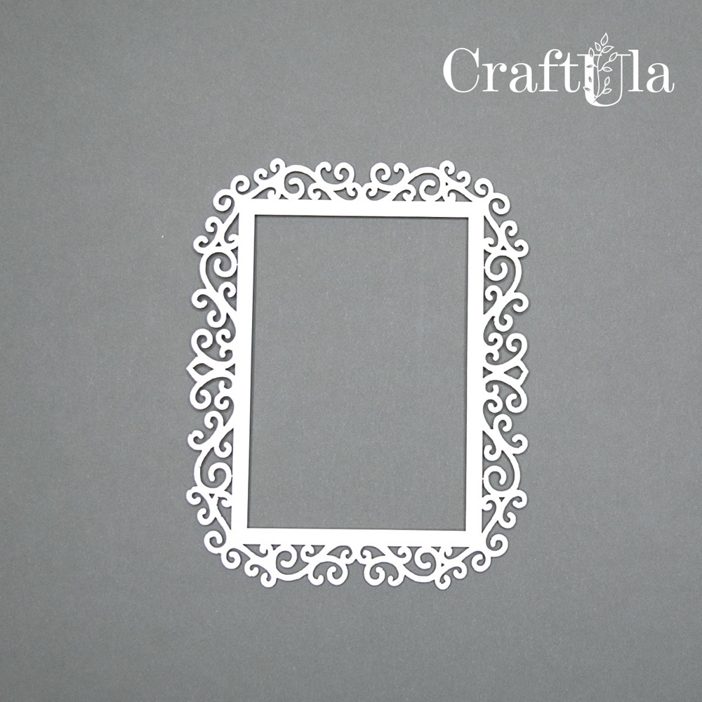 Chipboard Frame 0021L (approx. 14x11x0,15cm)