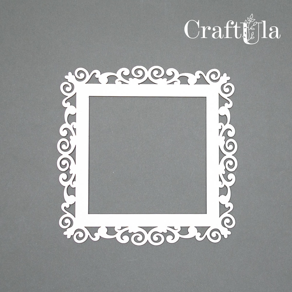 Set of Chipboard Frames 0023M (2 pcs, approx. 12x12x0,15cm) Set of Chipboard Frames 0023M (2 pcs, approx. 12x12x0,15cm)
