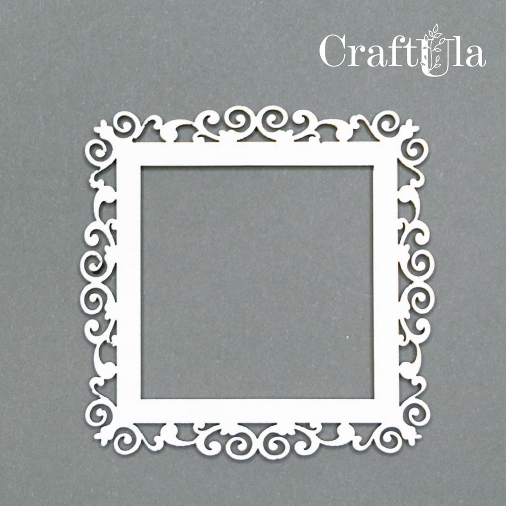Set of Chipboard Frames 0023XS (4 pcs, approx. 6x6x0,15cm) Set of Chipboard Frames 0023XS (4 pcs, approx. 6x6x0,15cm)